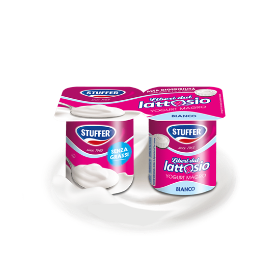 STUFFER YOGURT S/LATTOSIO g125x2 BIANCO