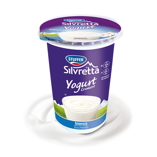 STUFFER YOGURT SILVRETTA 400g BIANCO