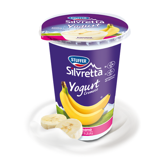 stuffer joghurt silvretta 400g banane