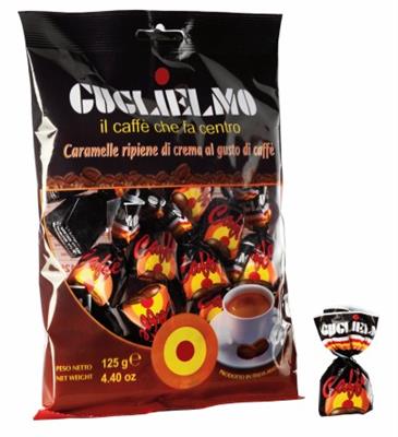 GUGLIELMO CARAMELLE RIPIENE DI CREMA AL CAFFE' 125g