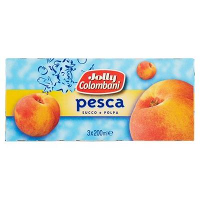 JOLLY FRUCHTSAFT BRICK 3X200ml PFIRSICH