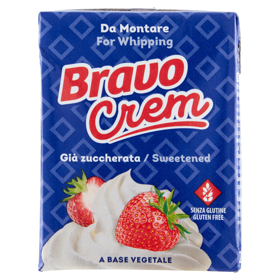 BRAVO CREM PANNA ZUCCHERATA 200ml