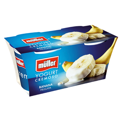 mÃœller joghurt 2x125g banane