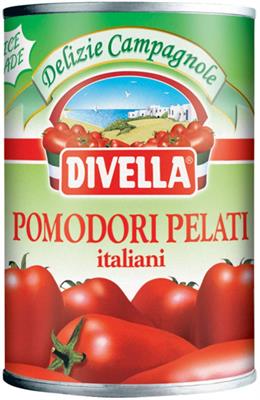 DIVELLA GESCHÃ„LTE TOMATEN 400g