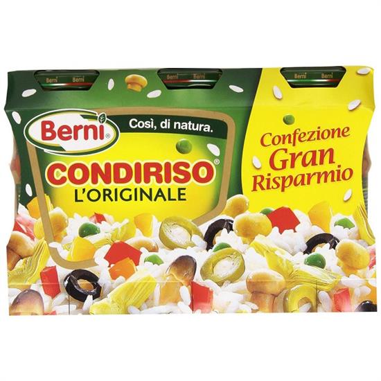 BERNI CONDIRISO L'ORIGINALE OLIO g300 X3