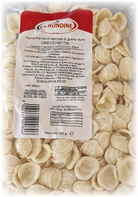 LA RONDINE PASTA FRESCA ORECCHIETTE 400g