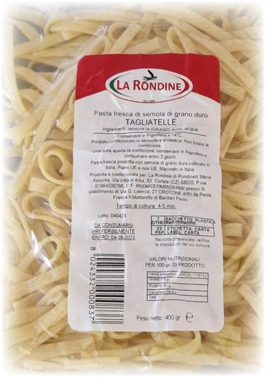 LA RONDINE PASTA FRESCA TAGLIATELLE 400g