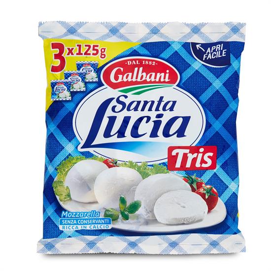 GALBANI MOZZARELLA SANTA LUCIA 100g X3