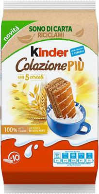 KINDER FERRERO COLAZIONE PIU' T10 270g