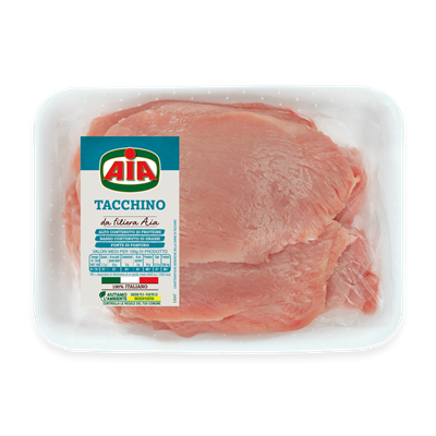 AIA FESA DI TACCHINO A FETTE VASSOIO CIRCA 1,6kg