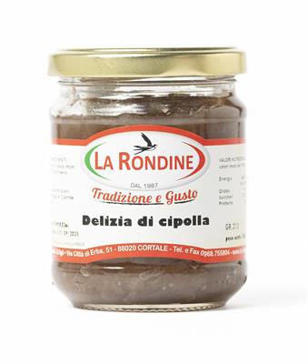 LA RONDINE DELIZIA DI CIPOLLA 212g (dolce)