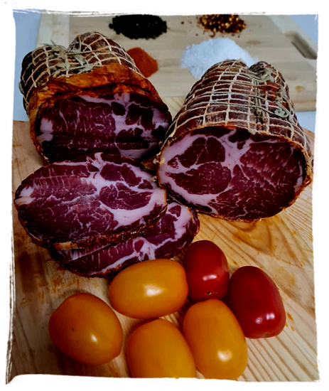 LA RONDINE CAPOCOLLO PICCANTE 500/550g