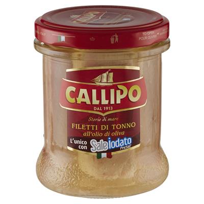 CALLIPO FILETTI DI TONNO g160