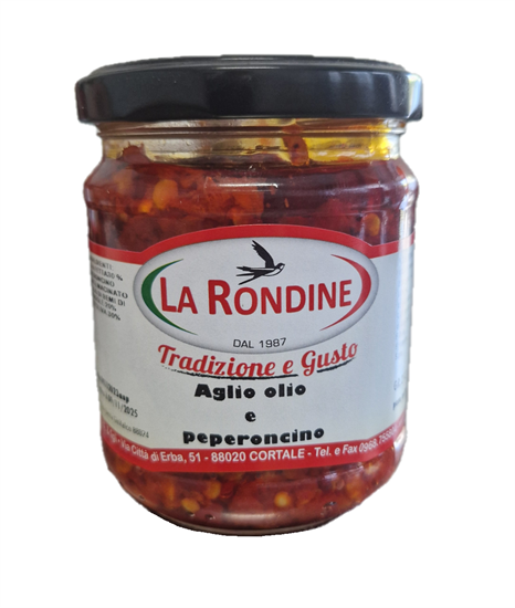 LA RONDINE AGLIO OLIO E PEPERONCINO 212g