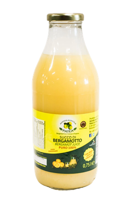 PATEA SUCCO DI BERGAMOTTO PURO 100% 750ml