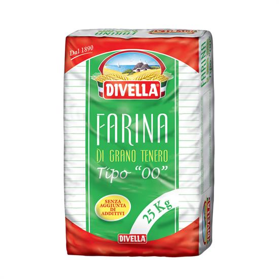 DIVELLA FARINA T00 SACCO 25kg