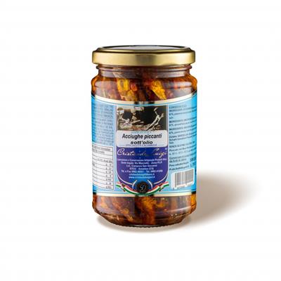 CRISTAUDO ACCIUGHE PICCANTI 300g