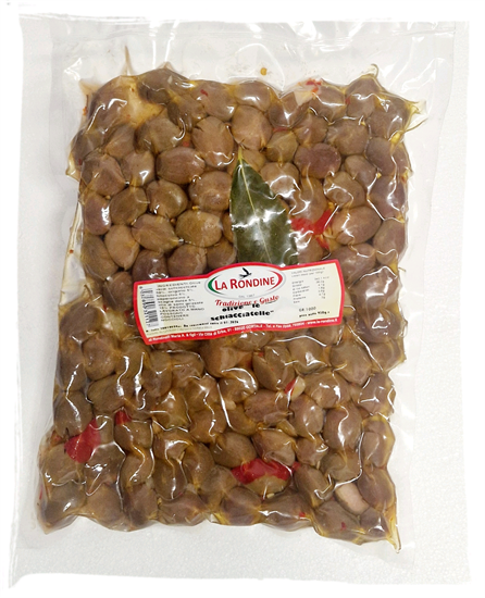 LA RONDINE OLIVE VERDI CON NOCCIOLO LE SCHIACCIATELLE 1kg