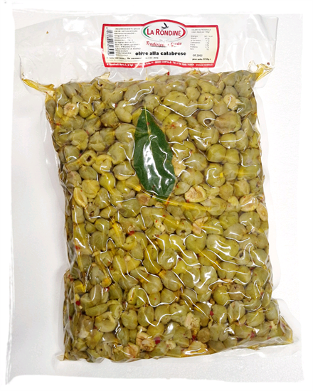 LA RONDINE OLIVE VERDI DENOCCIOLATE ALLA CALABRESE 3kg