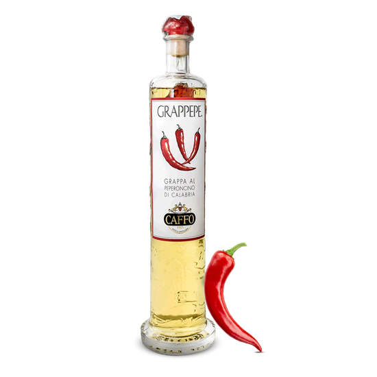 CAFFO GRAPPA AL PEPERONCINO DI CALABRIA 50cl