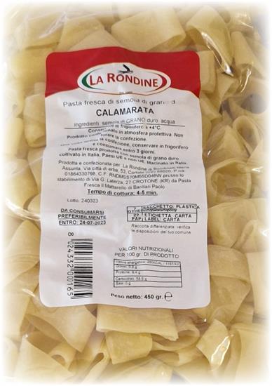 LA RONDINE PASTA FRESCA CALAMARATA 450g