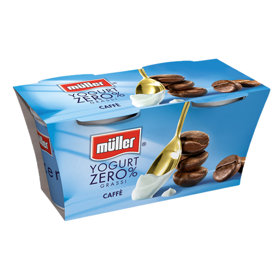 MULLER JOGHURT 2X125g KAFFEE NULL %