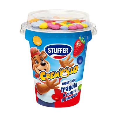 stuffer cremolo joghurt & streusel erdbeere 110g