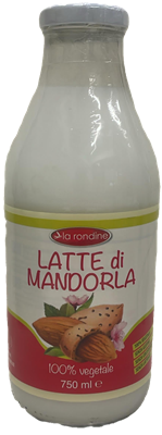 LA RONDINE LATTE DI MANDORLA CLASSICO 750ml PURA MANDORLA