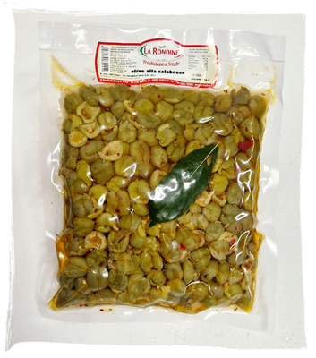 LA RONDINE OLIVE VERDI DENOCCIOLATE ALLA CALABRESE 1kg