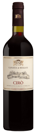 CAPARRA & SICILIANI VINO CIRO' ROSSO DOC 75cl