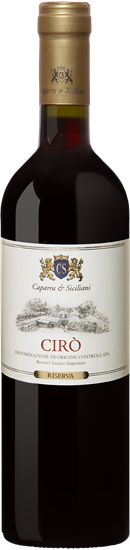 CAPARRA & SICILIANI VINO CIRO' ROSSO SUPERIORE DOC 75cl