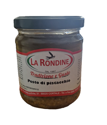 LA RONDINE PESTO DI PISTACCHIO 212g