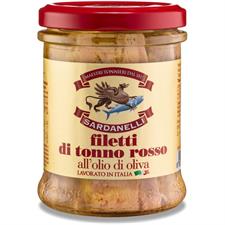 SARDANELLI FILETTI DI TONNO ROSSO IN OLIO DI OLIVA 200g