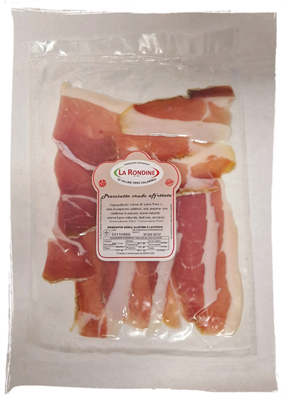 LA RONDINE PROSCIUTTO CRUDO AFFETTATO SOTTOVUOTO 90g