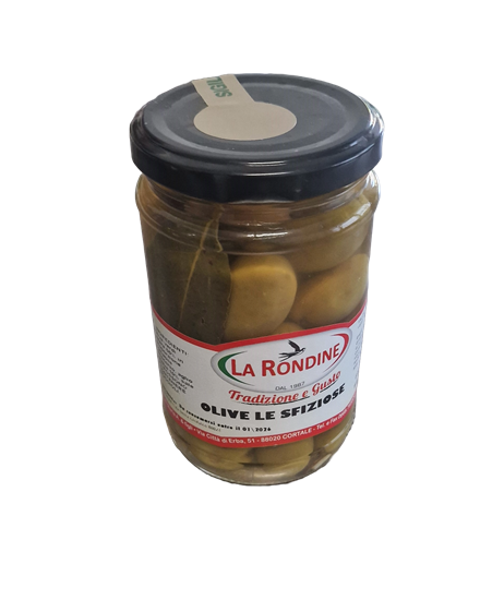 LA RONDINE OLIVE VERDI LE SFIZIOSE VASO 314g