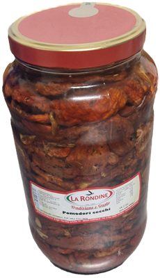 la rondine getrocknete tomaten glas 3kg