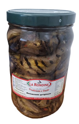 LA RONDINE MELANZANE GRIGLIATE A FETTE VASO 1,7 kg