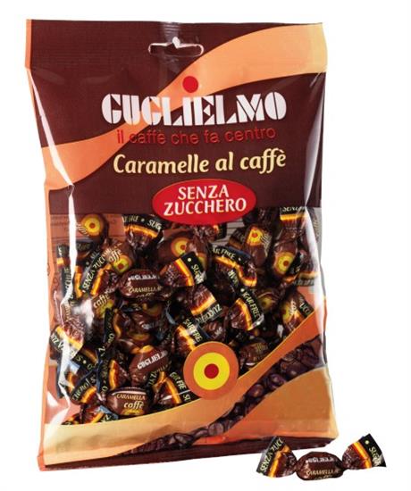 GUGLIELMO CARAMELLE AL CAFFE' SENZA ZUCCHERO 125g