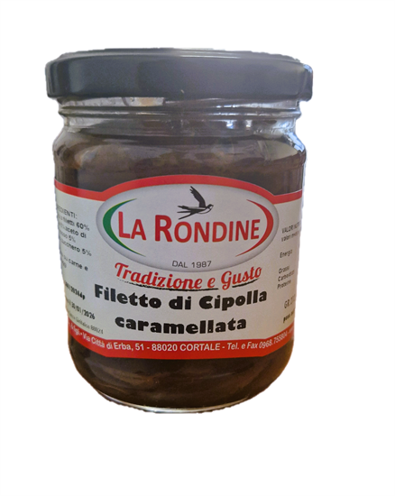 LA RONDINE FILETTO DI CIPOLLA CARAMELLATA 212g