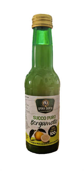 SPINA SANTA 100% SUCCO PURO DI BERGAMOTTO BOTTIGLIA 20cl