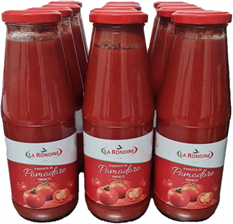 LA RONDINE PASSATA DI POMODORO FRESCO 700g CASSA DA 12