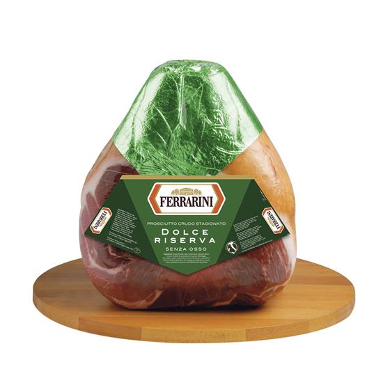 FERRARINI PROSCIUTTO CRUDO DOLCE RISERVA SENZA OSSO CIRCA 5,8kg