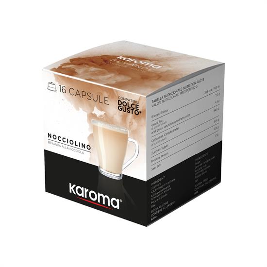 KAROMA CAPSULE DOLCE GUSTO x16 NOCCIOLINO