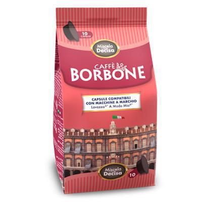 BORBONE CAFFE' CAPSULE A MODO MIO X10 DECISA