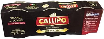 CALLIPO TONNO RISERVA ORO OLIO D'OLIVA g70x3