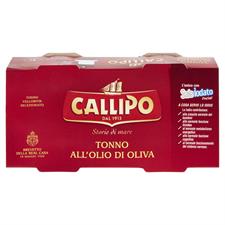 CALLIPO TONNO ALL'OLIO D'OLIVA g140x2