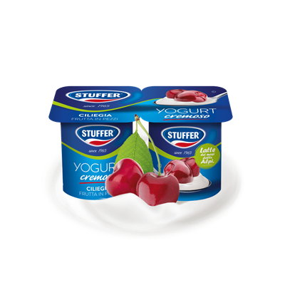 stuffer cremiger joghurt mit stÃœcken g125x2 kirsche